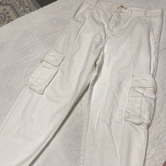 Levi's Cream Cargo Pants size 27 - Picture 6 of 12